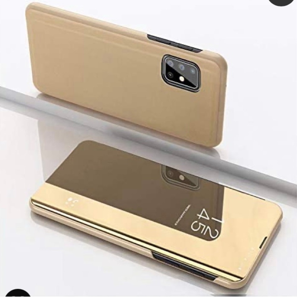 NWT Cute Shiny gold phone case for OnePlus9 Pro with built in kickstand